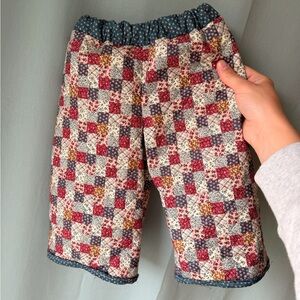 Handmade Toddler Quilted pants 1YR 12 months